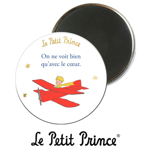 Малкият принц - Голям магнит с малкия принц на самолет 1